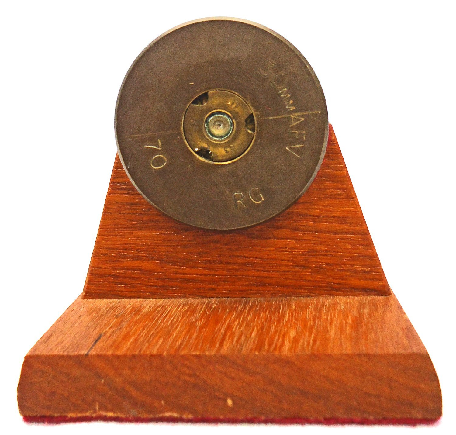 INERT DEACTIVATED. Unfired, 1970 Dated, British 30mm Rarden (30 x 170) FACTORY DISPLAY, APCR (Armour Piercing Composite Rigid) (Tungstun Uncored) Cannon Round For The Warrior, Scimitar And Fox Armoured Vehicles. - O 2195 INERT DEACTIVATED. Unfired, 1970 Dated, British 30mm Rarden (30 x 170) FACTORY DISPLAY, APCR (Armour Piercing Composite Rigid) (Tungstun Uncored) Cannon Round For The Warrior, Scimitar And Fox Armoured Vehicles. - O 2195  Other Ammunition