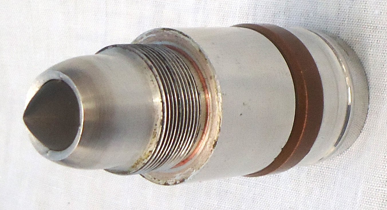 INERT DEACTIVATED. Unfired, 1970 Dated, British 30mm Rarden (30 x 170) FACTORY DISPLAY, APCR (Armour Piercing Composite Rigid) (Tungstun Uncored) Cannon Round For The Warrior, Scimitar And Fox Armoured Vehicles. - O 2195 INERT DEACTIVATED. Unfired, 1970 Dated, British 30mm Rarden (30 x 170) FACTORY DISPLAY, APCR (Armour Piercing Composite Rigid) (Tungstun Uncored) Cannon Round For The Warrior, Scimitar And Fox Armoured Vehicles. - O 2195  Other Ammunition - {CATEGORY} in 