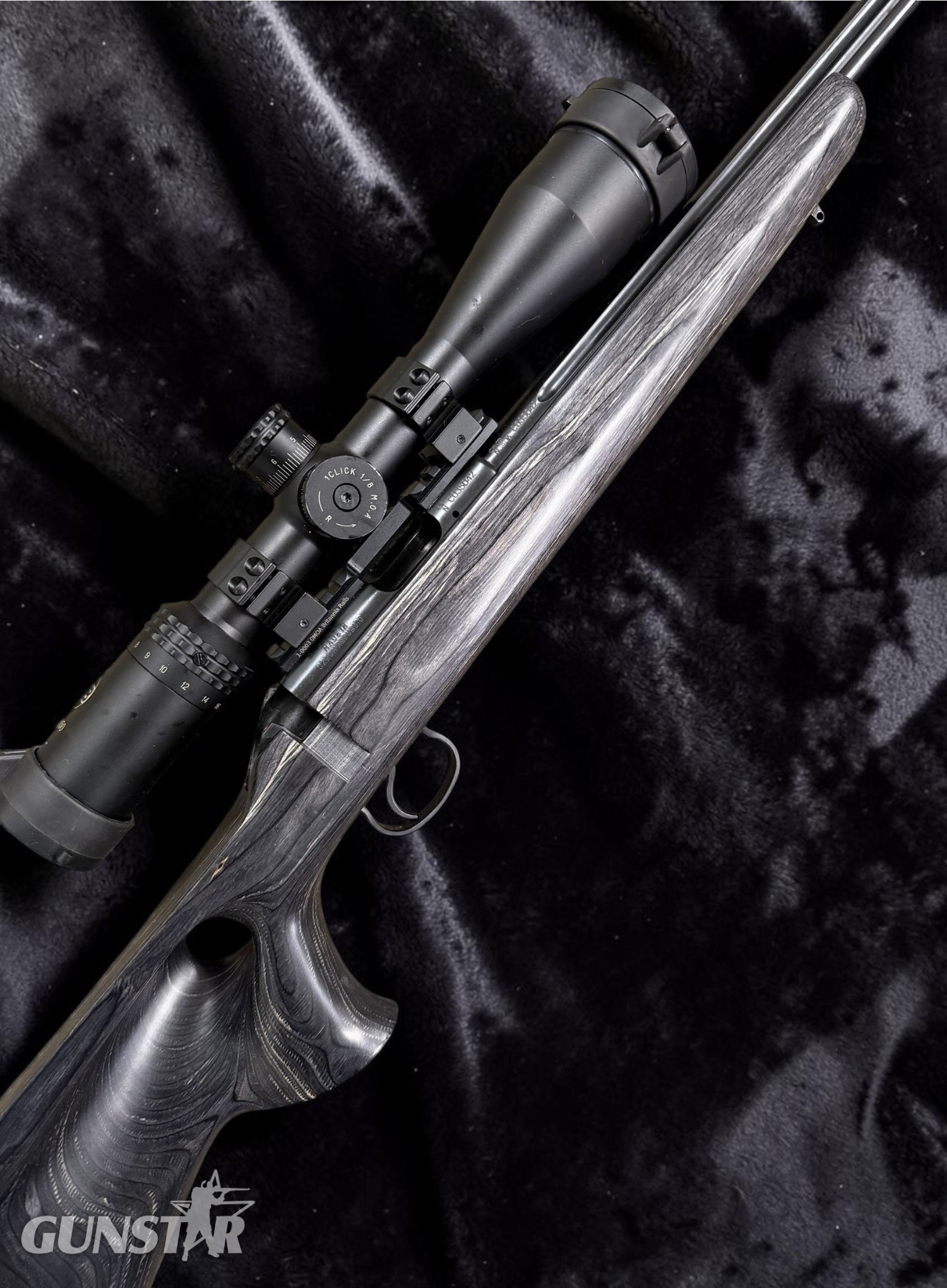 CZ 455 17 hmr 455 Bolt Action .17 Hornady Magnum Rimfire (.17 HMR) Rifle in 