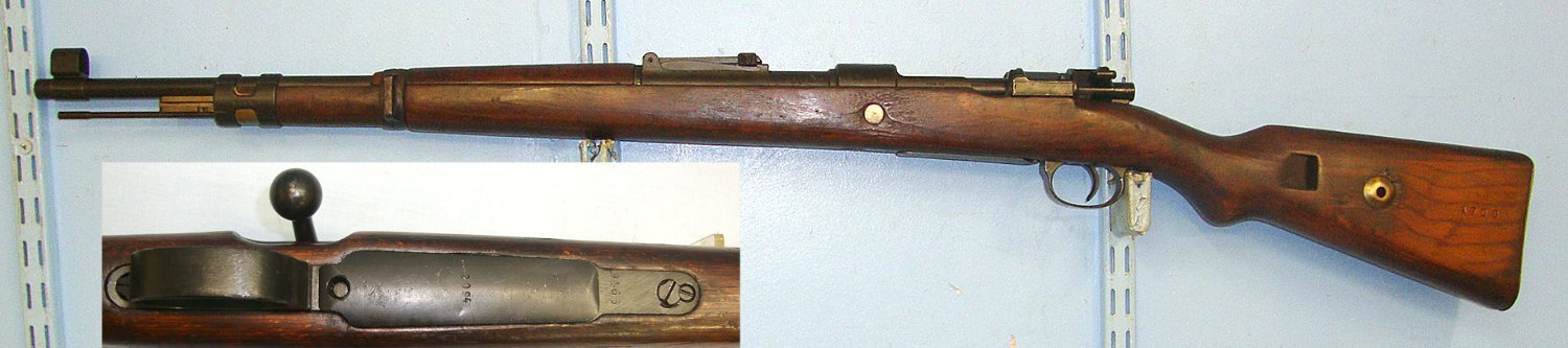  WW2 1944 Nazi German ‘dot’ (Waffenwerke Bruenn Plant Nazi Occupied Czechoslovakia) 7.92mm Calibre Mauser K98 Infantry Rifle** 2008 UK DEACTIVATION**COCKS & DRY FIRES**Sn 23231:6 Bolt Action None Rifle