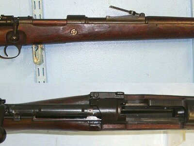 WW2 1944 Nazi German ‘dot’ (Waffenwerke Bruenn Plant Nazi Occupied Czechoslovakia) 7.92mm Calibre Mauser K98 Infantry Rifle** 2008 UK DEACTIVATION**COCKS & DRY FIRES**Sn 23231:6 Bolt Action None Rifle