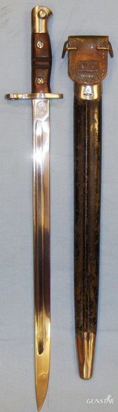  WWI British ‘1913’ Sword, Bayonet and Scabbard. BAYO 767 Bayonet