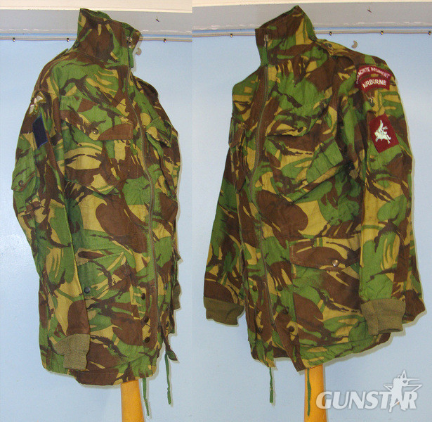 Post 1984 British Paratrooper’s Camouflaged Denison Smock Size 170/96 With Para Jump Wings & Pegasus Insignia, Para Regiment & Airborne Flashes & Formation Patch  Other Accessory in 
