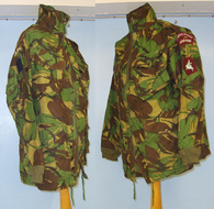 Post 1984 British Paratrooper’s Camouflaged Denison Smock Size 170/96 With Para Jump Wings & Pegasus Insignia, Para Regiment & Airborne Flashes & Formation Patch  Other Accessory