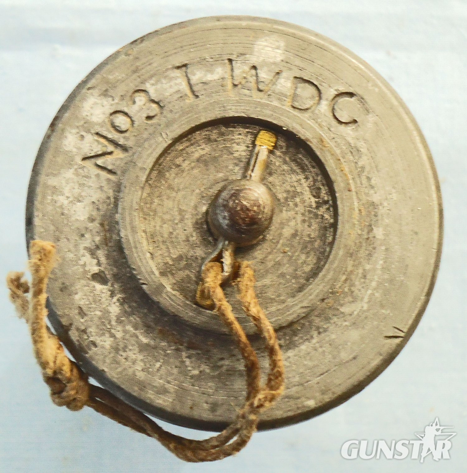 INERT DEACTIVATED. British WW2, 1942 Dated British No 3 Mark 1 Anti Tank Mine Fuze Made by WDC. - O 2212 INERT DEACTIVATED. British WW2, 1942 Dated British No 3 Mark 1 Anti Tank Mine Fuze Made by WDC. - O 2212  Other Ammunition - {CATEGORY}