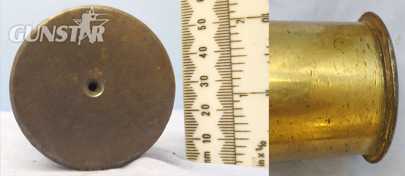 INERT. WW2 British 2pr (40x304) Tank And Anti-Tank Weighted Brass Drill Round. - O 1858 INERT. WW2 British 2pr (40x304) Tank And Anti-Tank Weighted Brass Drill Round. - O 1858  Other Ammunition