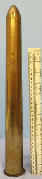  INERT. WW2 British 2pr (40x304) Tank And Anti-Tank Weighted Brass Drill Round. - O 1858 INERT. WW2 British 2pr (40x304) Tank And Anti-Tank Weighted Brass Drill Round. - O 1858  Other Ammunition