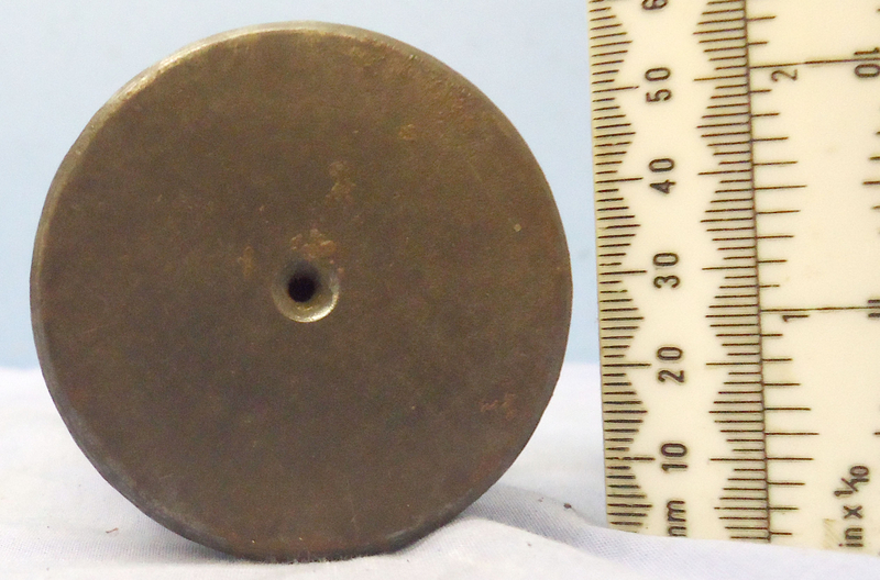 INERT. WW2 British 2pr (40x304) Tank And Anti-Tank Weighted Brass Drill Round. - O 1858 INERT. WW2 British 2pr (40x304) Tank And Anti-Tank Weighted Brass Drill Round. - O 1858  Other Ammunition - {CATEGORY}