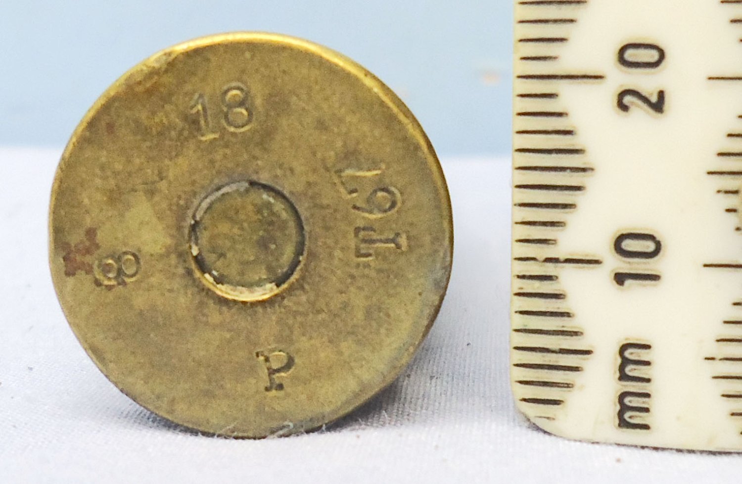 Mauser INERT DEACTIVATED. Scarce WW1, August 1918 Dated, 13mm T–Gewehr Armour Piercing (AP) (13X92SR) Round For The Mauser Tankgewehr M1918, Anti-tank Rifle. - O 2096  Other Ammunition