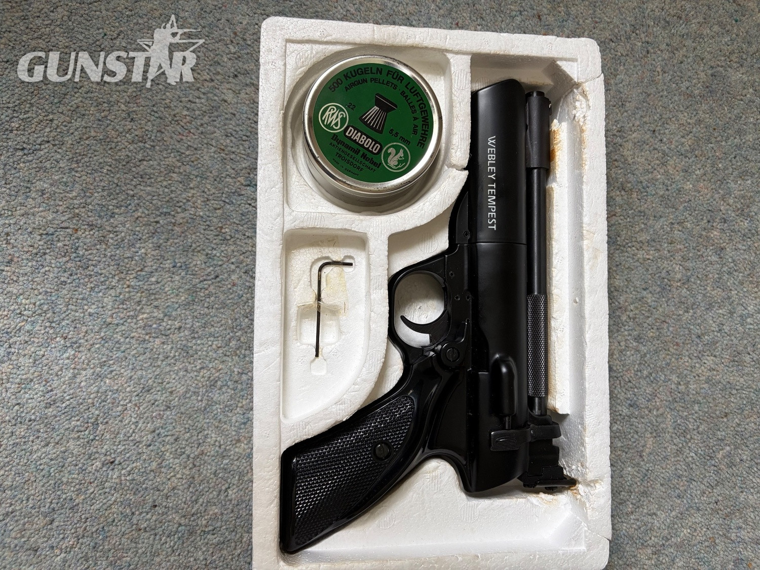 Webley & Scott 50 .22 Single Shot in 