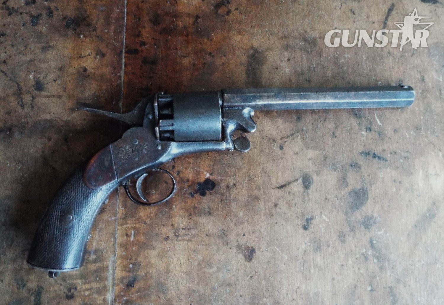 Webley / Webley & Scott Longspur (3rd Model) .54 Cal Muzzleloader Revolver in 