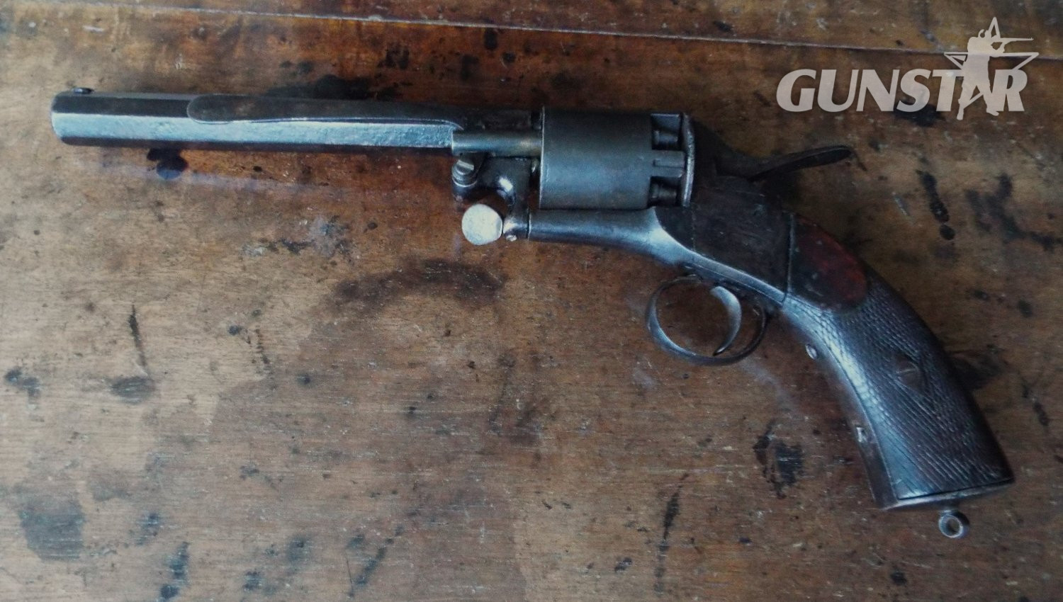  Webley / Webley & Scott Longspur (3rd Model) .54 Cal Muzzleloader Revolver