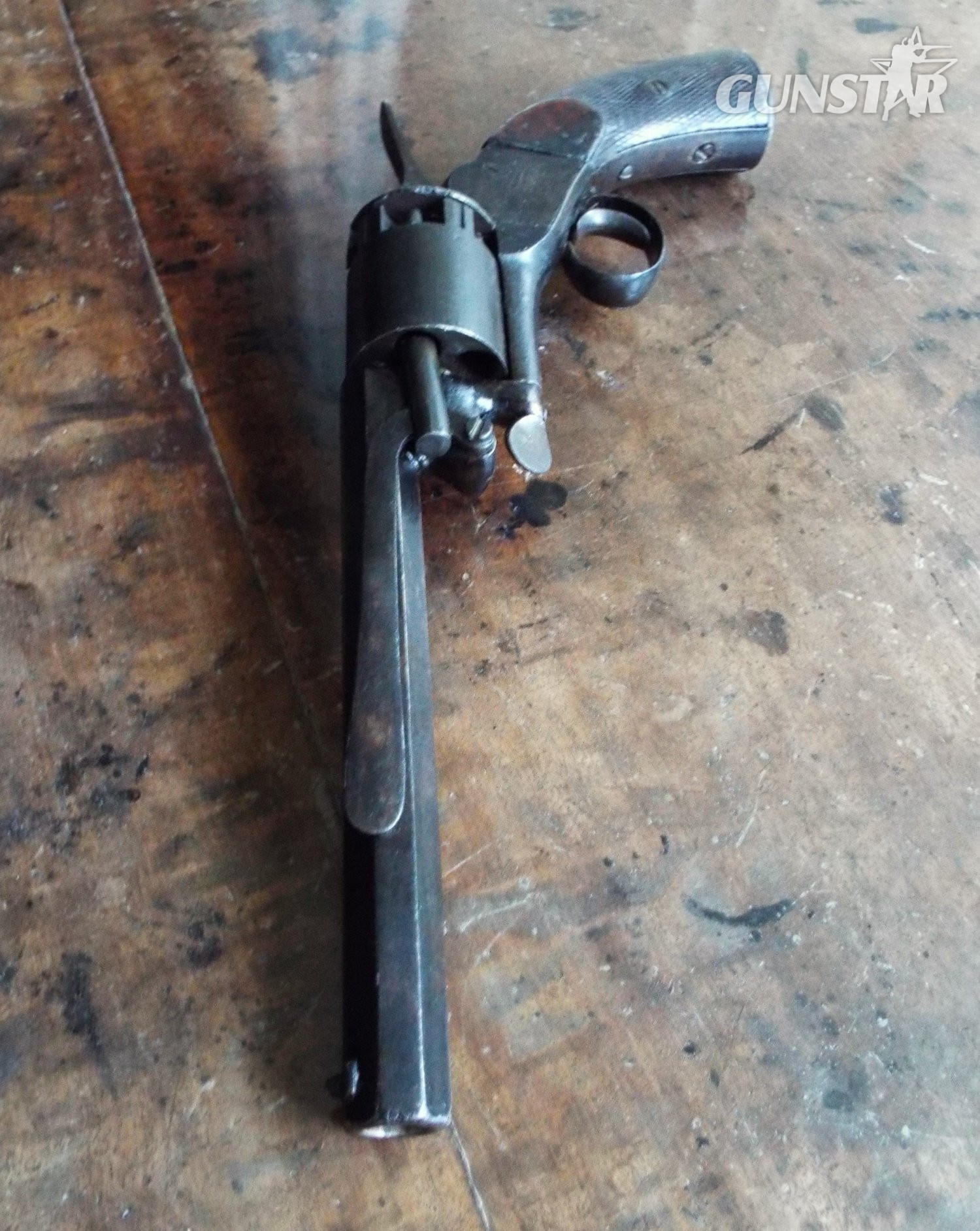 Webley / Webley & Scott Longspur (3rd Model) .54 Cal Muzzleloader Revolver - {CATEGORY} in 