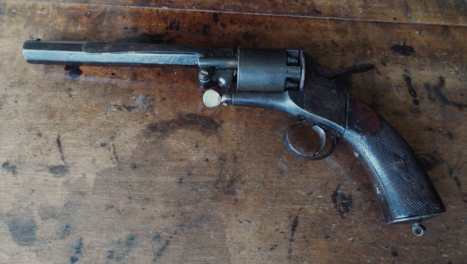  Webley / Webley & Scott Longspur (3rd Model) .54 Cal Muzzleloader Revolver