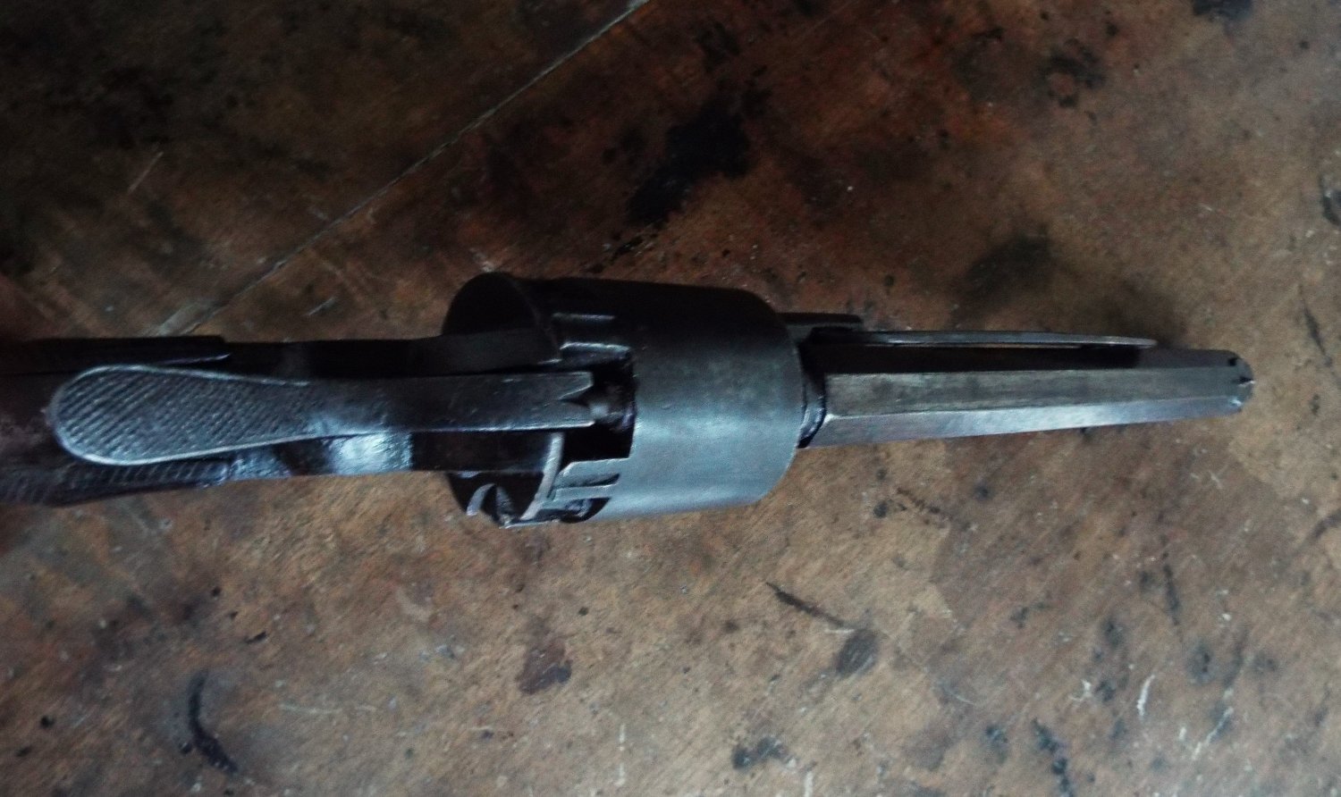 Webley / Webley & Scott Longspur (3rd Model) .54 Cal Muzzleloader Revolver - {CATEGORY}