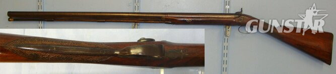  LARGE 8 BORE**Victorian C1840 Victorian English James Brewster Stratton Norfolk Single Barrel S2 Muzzleloader 8 Bore/gauge