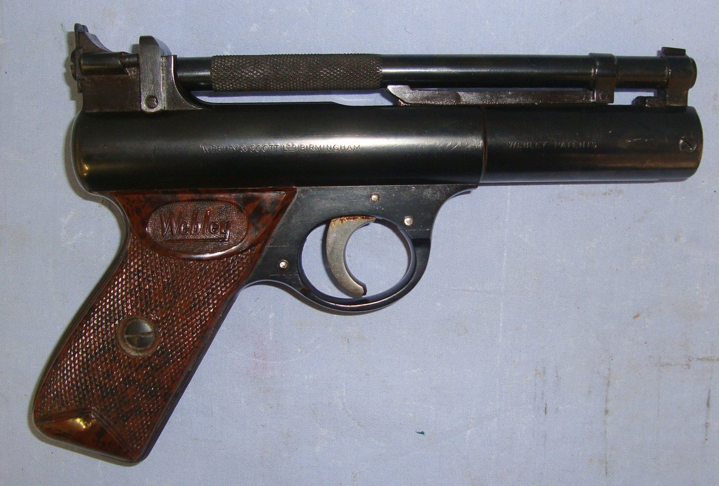  Webley & Scott With Brown Grips. AI 850 .22
