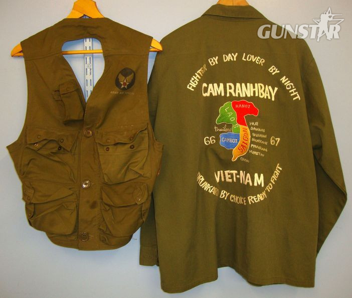 U.S. Army Issue Uniform Shirt With Sgt’s Insignia ‘Theatre Embroidered 'Cam Ranh U.S. Army Issue Uniform Shirt With Sgt’s Insignia ‘Theatre Embroidered 'Cam Ranh Clothing in 