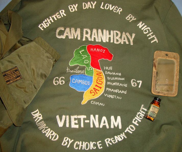 U.S. Army Issue Uniform Shirt With Sgt’s Insignia ‘Theatre Embroidered 'Cam Ranh U.S. Army Issue Uniform Shirt With Sgt’s Insignia ‘Theatre Embroidered 'Cam Ranh Clothing