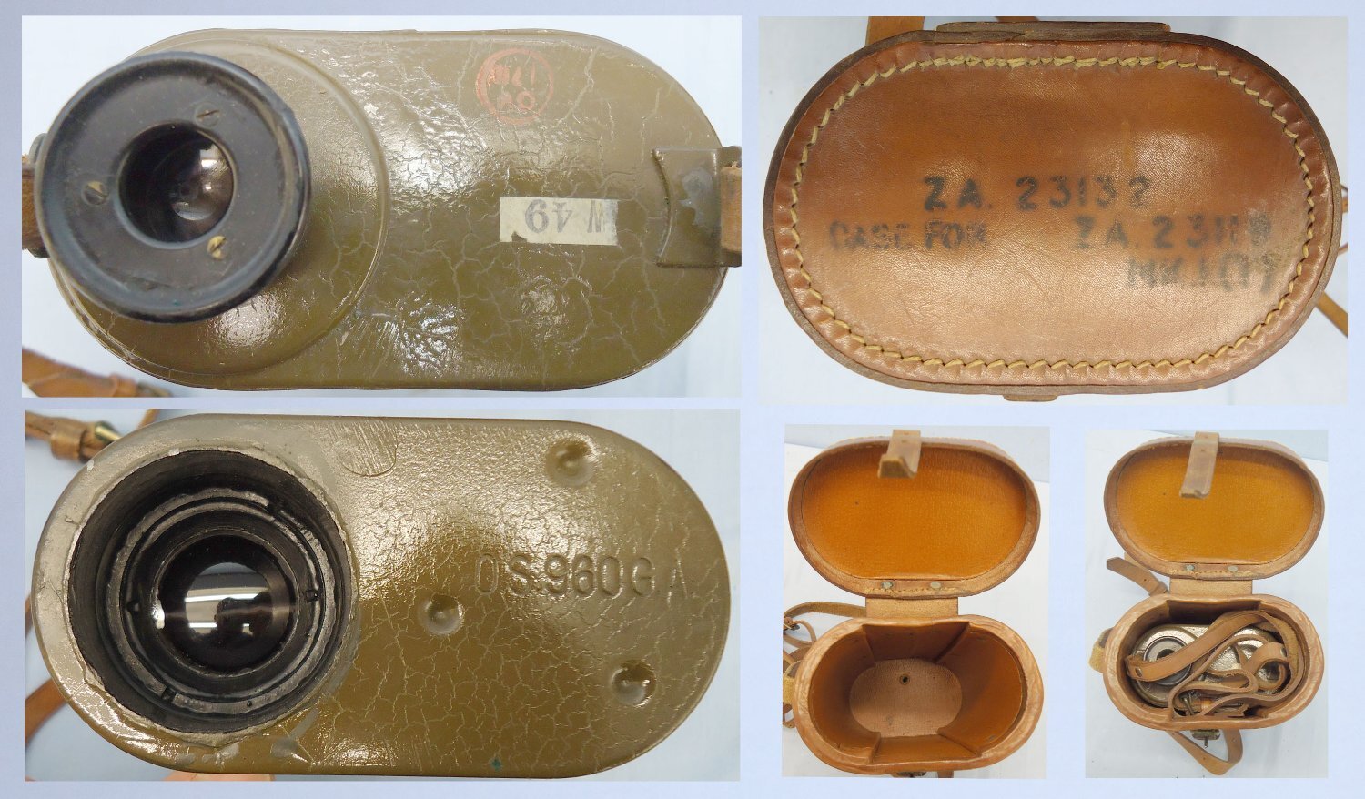 Rare* Circa.1943 British S.O.E. Airborne & Commando Top Secret “Tabby” Infra-red Monocular scope with Original Leather case.. OPT 807. Rare* Circa.1943 British S.O.E. Airborne & Commando Top Secret “Tabby” Infra-red Monocular scope with Original Leather case.. OPT 807.  Sight & Optic
