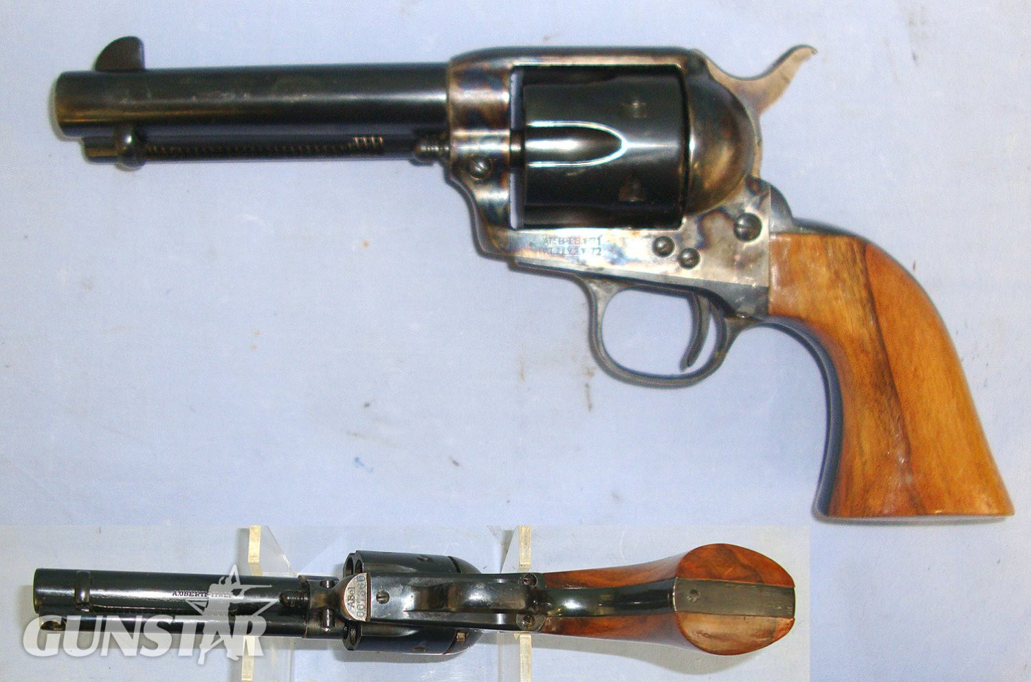  BEST QUALITY**BLANK FIRING**Italian Uberti Colt Model 1880 Peacemaker Single Action 9mm Blank Calibre 6 Shot Revolver. Sn 23484:117 blank firer 9mm Revolver