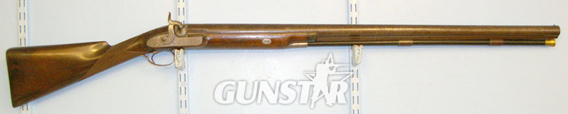 William Ling 6 Bore Percussion Muzzle Loading Single Barrel Wildfowling Shot Gun Muzzleloader in 