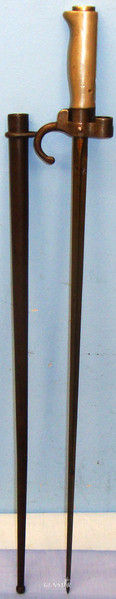  French1st pattern Lebel M1886 Bayonet and Scabbard  BAYO 2622 Bayonet