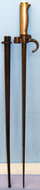 French1st pattern Lebel M1886 Bayonet and Scabbard  BAYO 2622 Bayonet