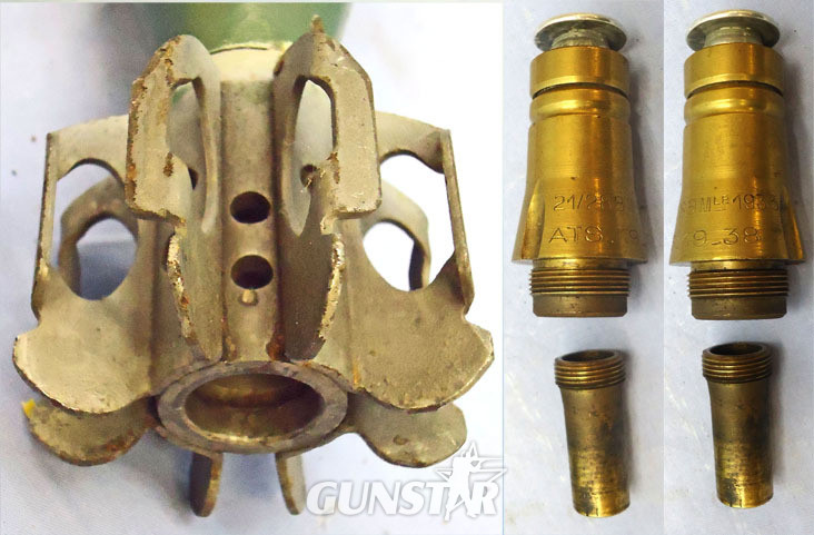 DEACTIVATED INERT. French, 1938 Dated, Unfired Brandt Mle 35 60mm High Explosive (HE) Mortor. - O 1855 DEACTIVATED INERT. French, 1938 Dated, Unfired Brandt Mle 35 60mm High Explosive (HE) Mortor. - O 1855  Other Ammunition