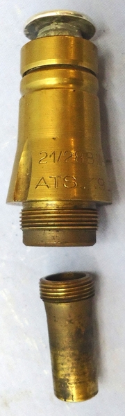 {CATEGORY} - DEACTIVATED INERT. French, 1938 Dated, Unfired Brandt Mle 35 60mm High Explosive (HE) Mortor. - O 1855 DEACTIVATED INERT. French, 1938 Dated, Unfired Brandt Mle 35 60mm High Explosive (HE) Mortor. - O 1855  Other Ammunition