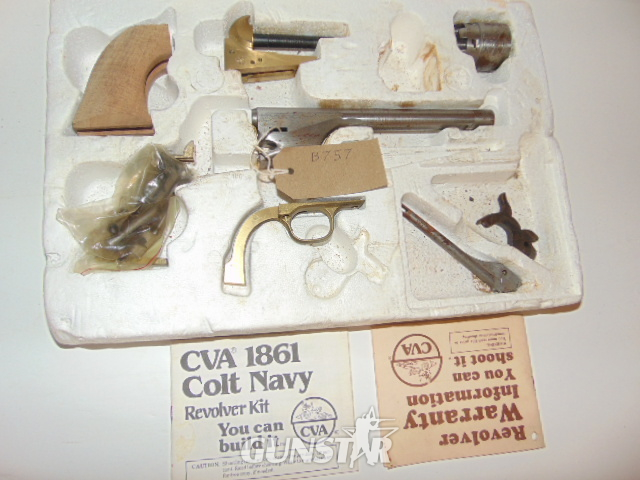 Connecticut Valley Arms (CVA) 1861 Colt Navy kit .44 Revolver