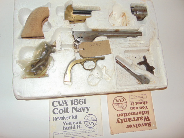 Connecticut Valley Arms (CVA) 1861 Colt Navy kit .44 Revolver
