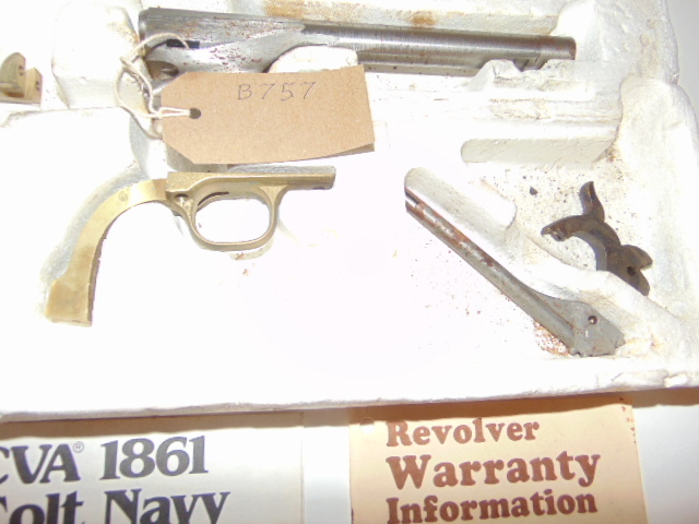Connecticut Valley Arms (CVA) 1861 Colt Navy kit .44 Revolver 