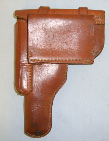  Hungarian FEG Model 1937 (37M) 9mm Semi Automatic Pistol Tan Leather Holster As  Pistol Tan Leather Holster As Procured For Nazi Luftwaffe Use Care & Storage