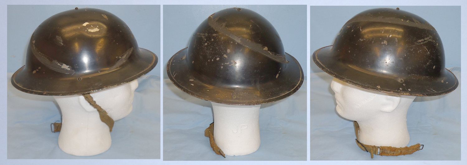 Rare* WW2 Factory Fire Brigade Steel Helmet. Sn 2178. Rare* WW2 Factory Fire Brigade Steel Helmet. Sn 2178. Other Accessory