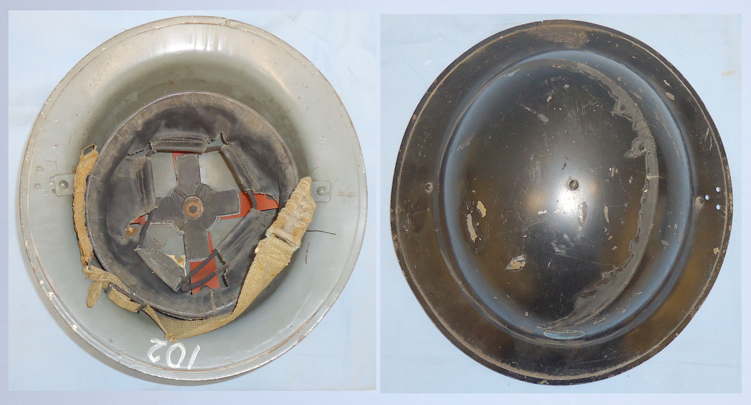  Rare* WW2 Factory Fire Brigade Steel Helmet. Sn 2178. Rare* WW2 Factory Fire Brigade Steel Helmet. Sn 2178. Other Accessory