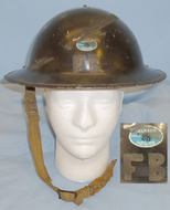 Rare* WW2 Factory Fire Brigade Steel Helmet. Sn 2178. Rare* WW2 Factory Fire Brigade Steel Helmet. Sn 2178. Other Accessory