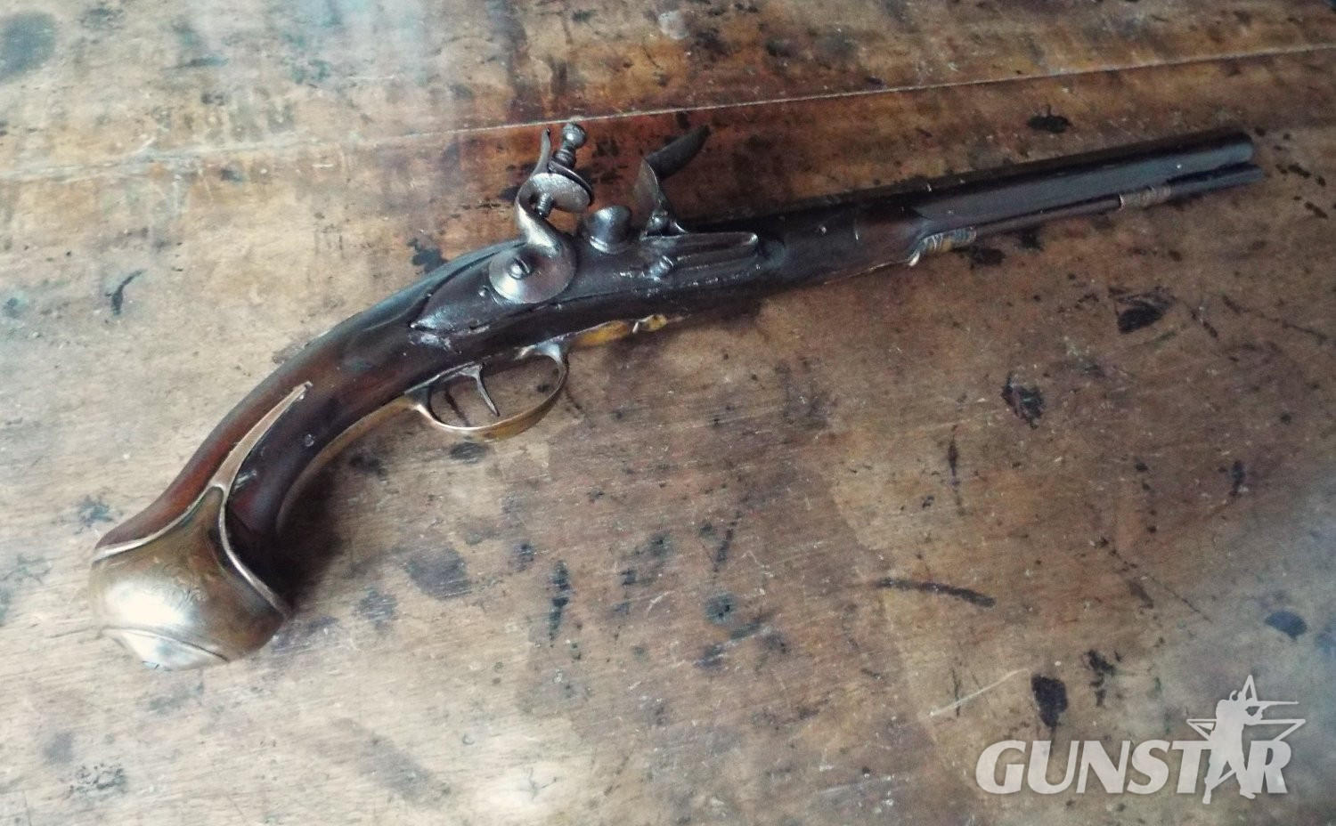 Johnson Flintlock Pistol .60 Cal Muzzleloader Muzzleloader in 