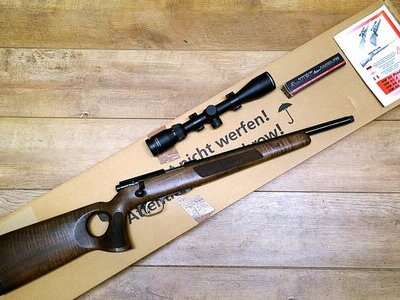 Weihrauch HW66  Thumb hole Bolt Action .22 Long Rifle (.22 LR) Rifle