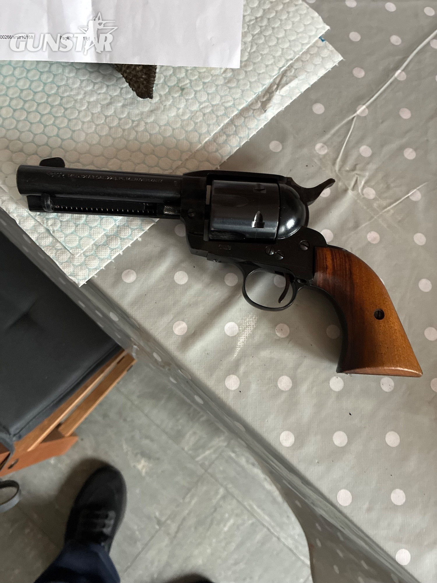 Herbert Schmidt Colt 45 - Blank Firing in 