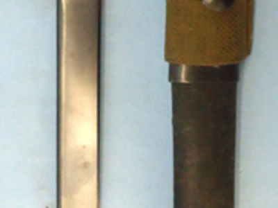 India Pattern No 1 MK.II Bayonet, Scabbard & Frog.  Bayonet