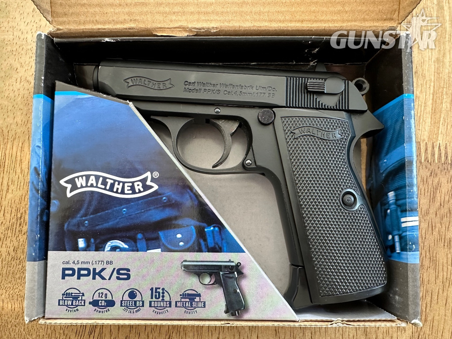 Umarex Walther PPK/S 4.5mm