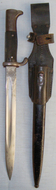 Reichs Finance Adminstration (Customs) M98 Dress Bayonet With Scabbard & 1940 Dated Leather Frog. BAYO 53. Bayonet