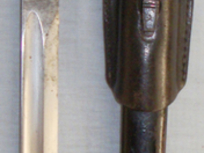 Reichs Finance Adminstration (Customs) M98 Dress Bayonet With Scabbard & 1940 Dated Leather Frog. BAYO 53. Bayonet
