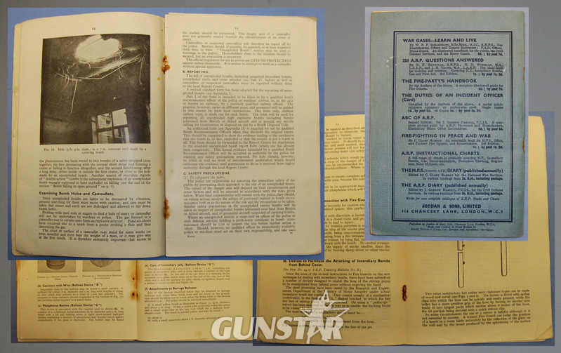  Information Pamphlets and handbooks referring to Air Raids, Unexploded Bombs and Wartime Safety Leaflets. BO 415. Information Pamphlets and handbooks referring to Air Raids, Unexploded Bombs and Wartime Safety Leaflets. BO 415. Other Accessory
