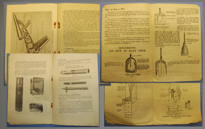 Information Pamphlets and handbooks referring to Air Raids, Unexploded Bombs and Wartime Safety Leaflets. BO 415. Information Pamphlets and handbooks referring to Air Raids, Unexploded Bombs and Wartime Safety Leaflets. BO 415. Other Accessory