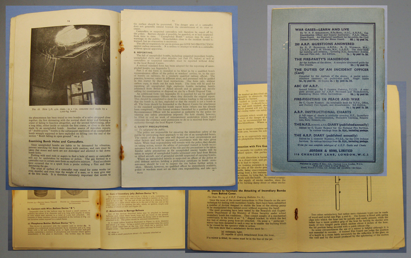  Information Pamphlets and handbooks referring to Air Raids, Unexploded Bombs and Wartime Safety Leaflets. BO 415. Information Pamphlets and handbooks referring to Air Raids, Unexploded Bombs and Wartime Safety Leaflets. BO 415. Other Accessory