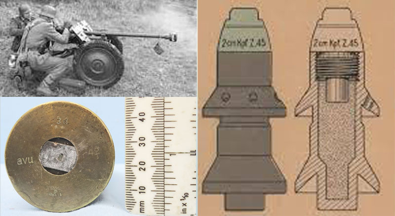 INERT DEACTIVATED. Rare, Unfired 1942 Dated German WW2 2.8cm Schwere Panzerbuchse 41 (28x187R) Squeezebore High Explosive (HE) Round. - O 1688 INERT DEACTIVATED. Rare, Unfired 1942 Dated German WW2 2.8cm Schwere Panzerbuchse 41 (28x187R) Squeezebore High Explosive (HE) Round. - O 1688  Other Ammunition