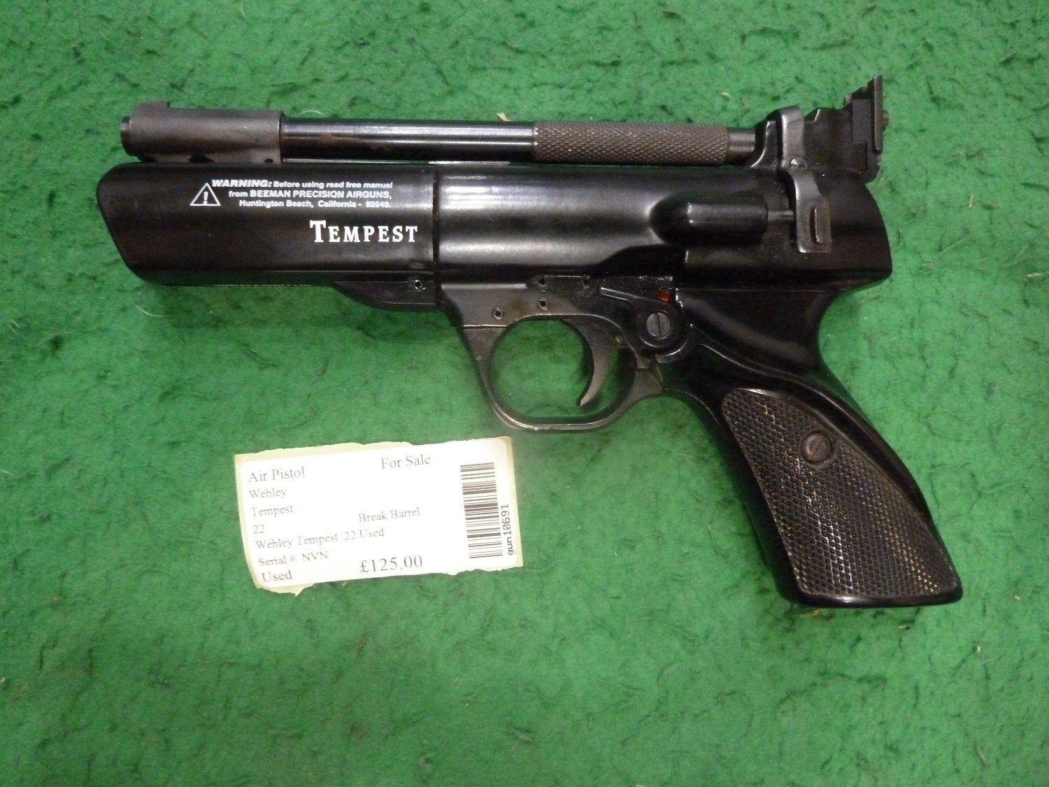 Webley & Scott Tempest .22