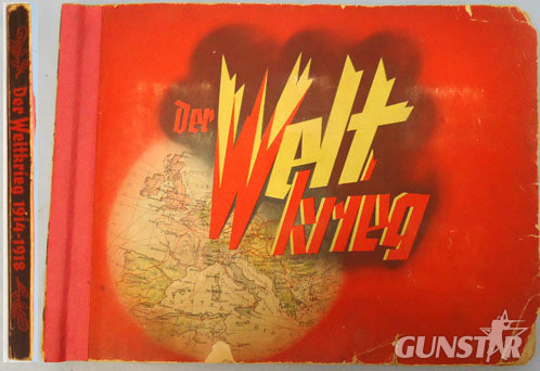 Der Weltkrieg (World War) 1914-1918 German Commemorative Cigarette Card Album By Der Weltkrieg (World War) 1914-1918 German Commemorative Cigarette Card Album By Other Accessory in 